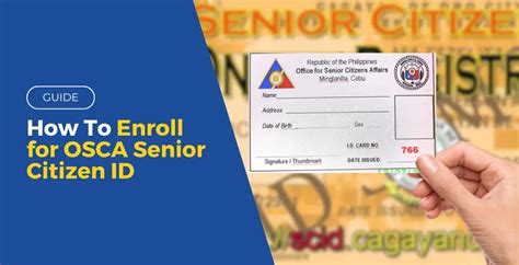 osca requirements|GUIDE: How To Enroll for OSCA Senior Citizen ID .